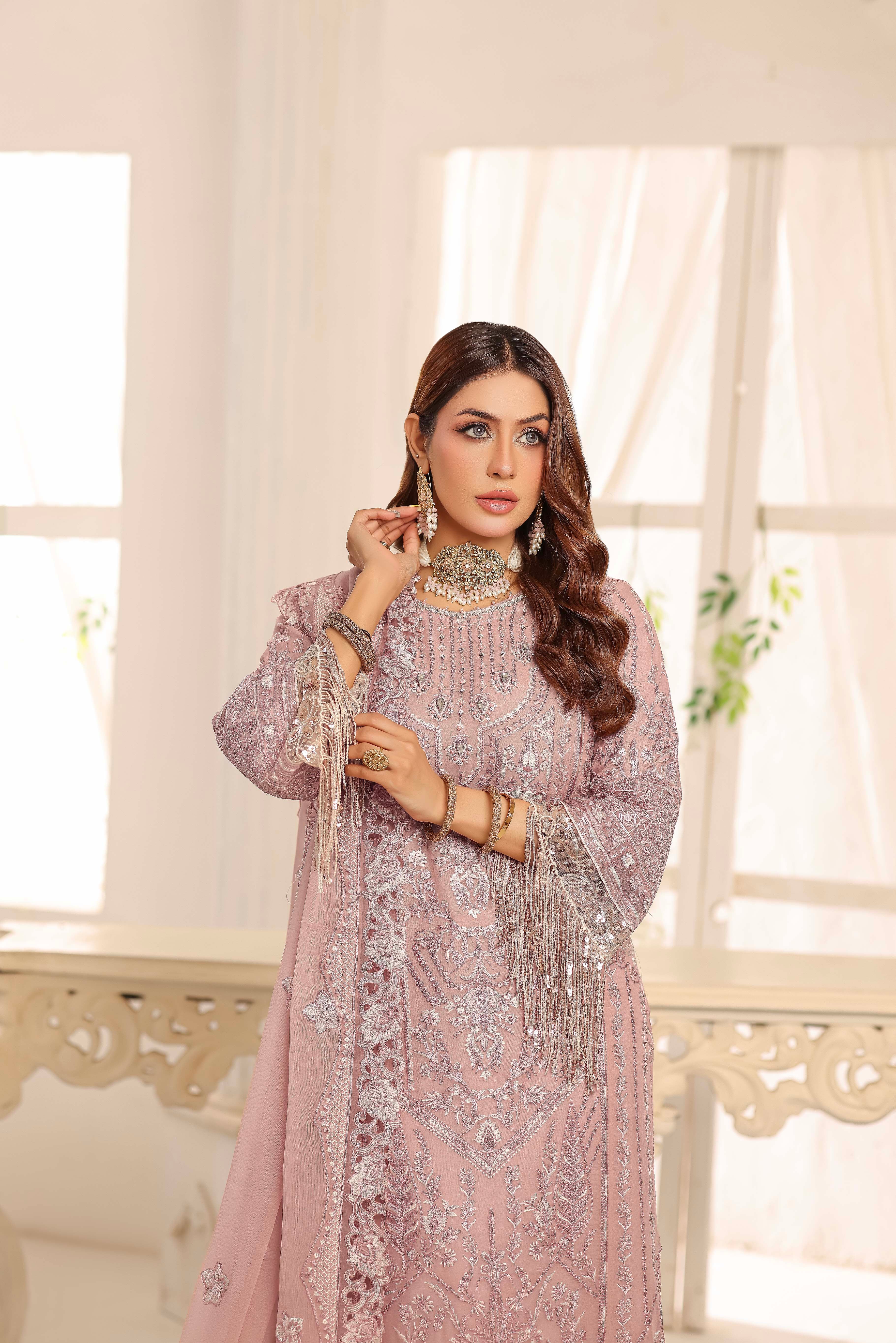 Ziva – A Symphony of Grace & Luxury | Dusty Rose