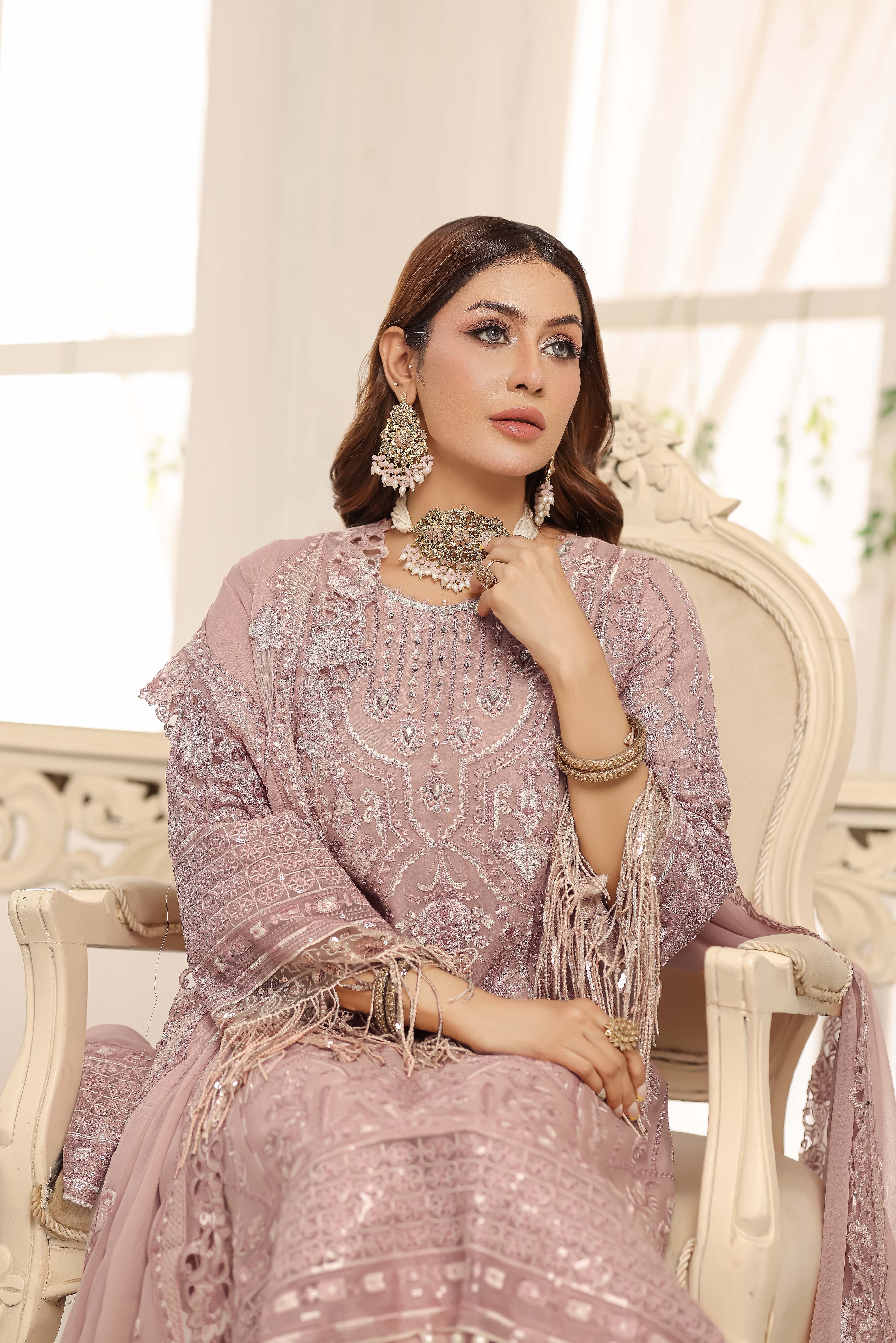 Ziva – A Symphony of Grace & Luxury | Dusty Rose