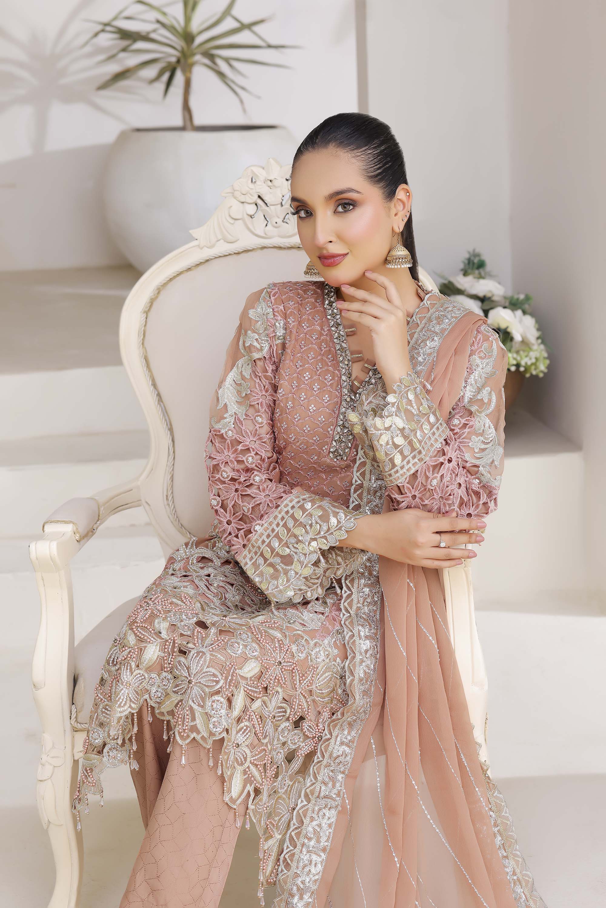 Ayleen Dusty Rose: Romantic Perfection Formal Ensemble