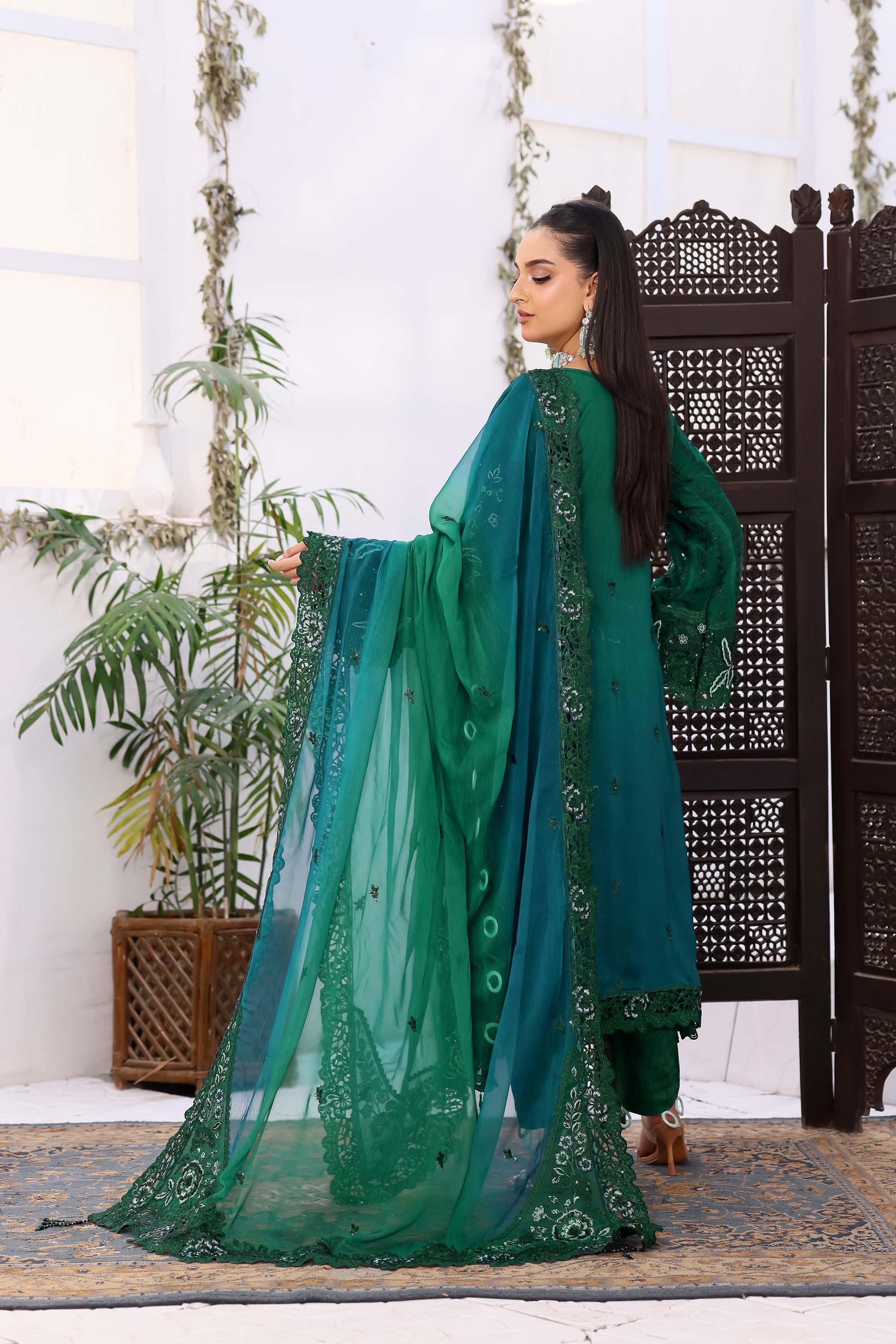 Sahoor Luxury Festive – Emerald Forest