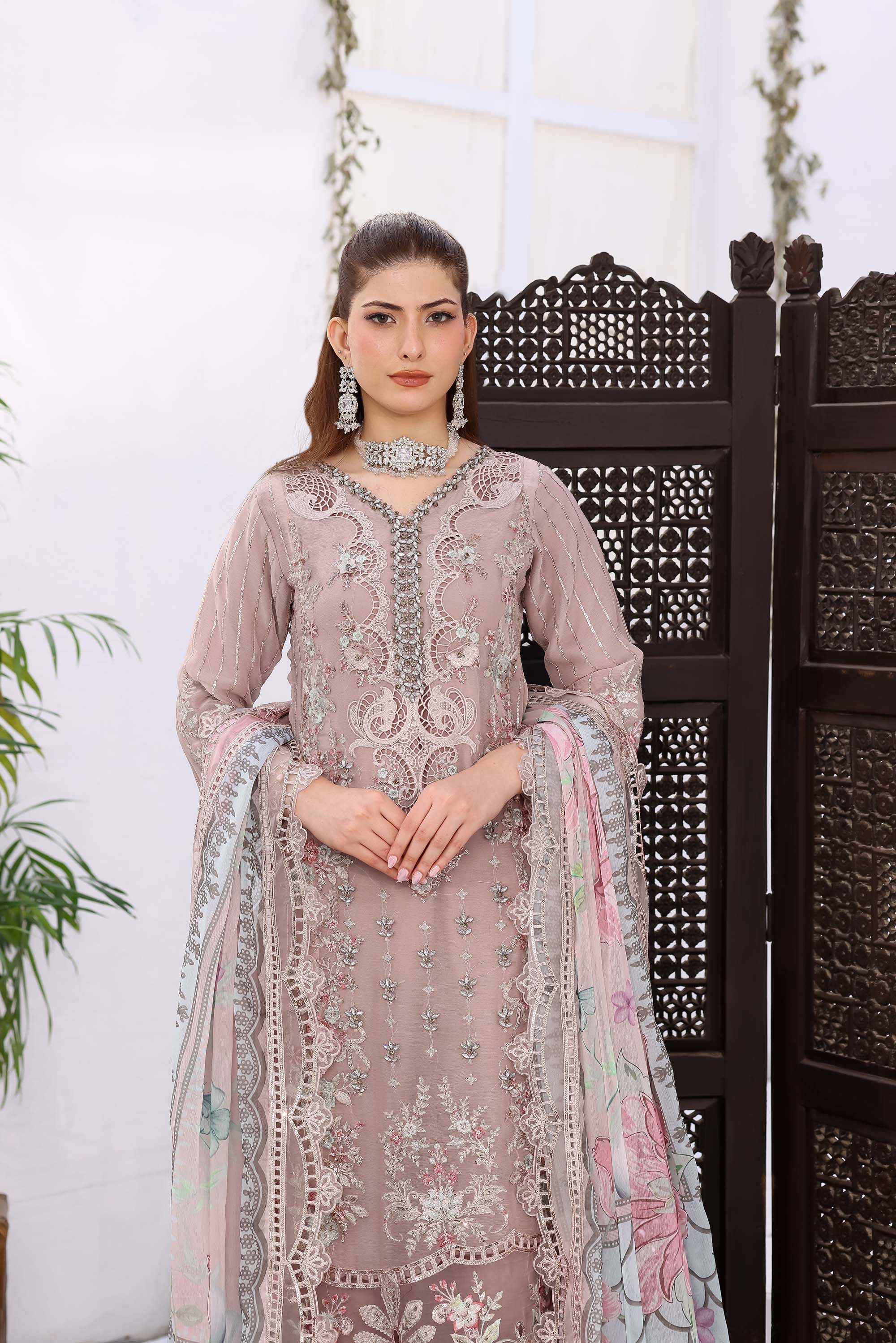 Sahoor Luxury Festive – Dusty Rose