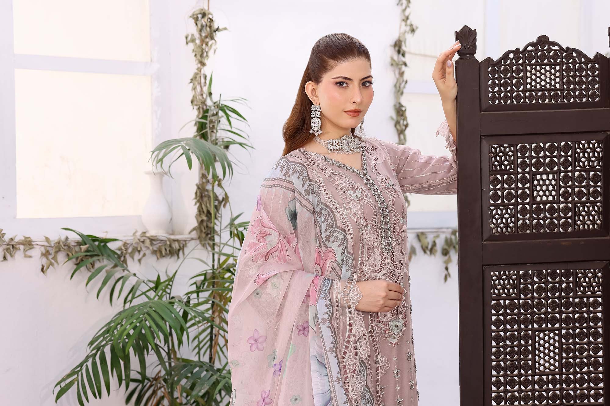 Sahoor Luxury Festive – Dusty Rose