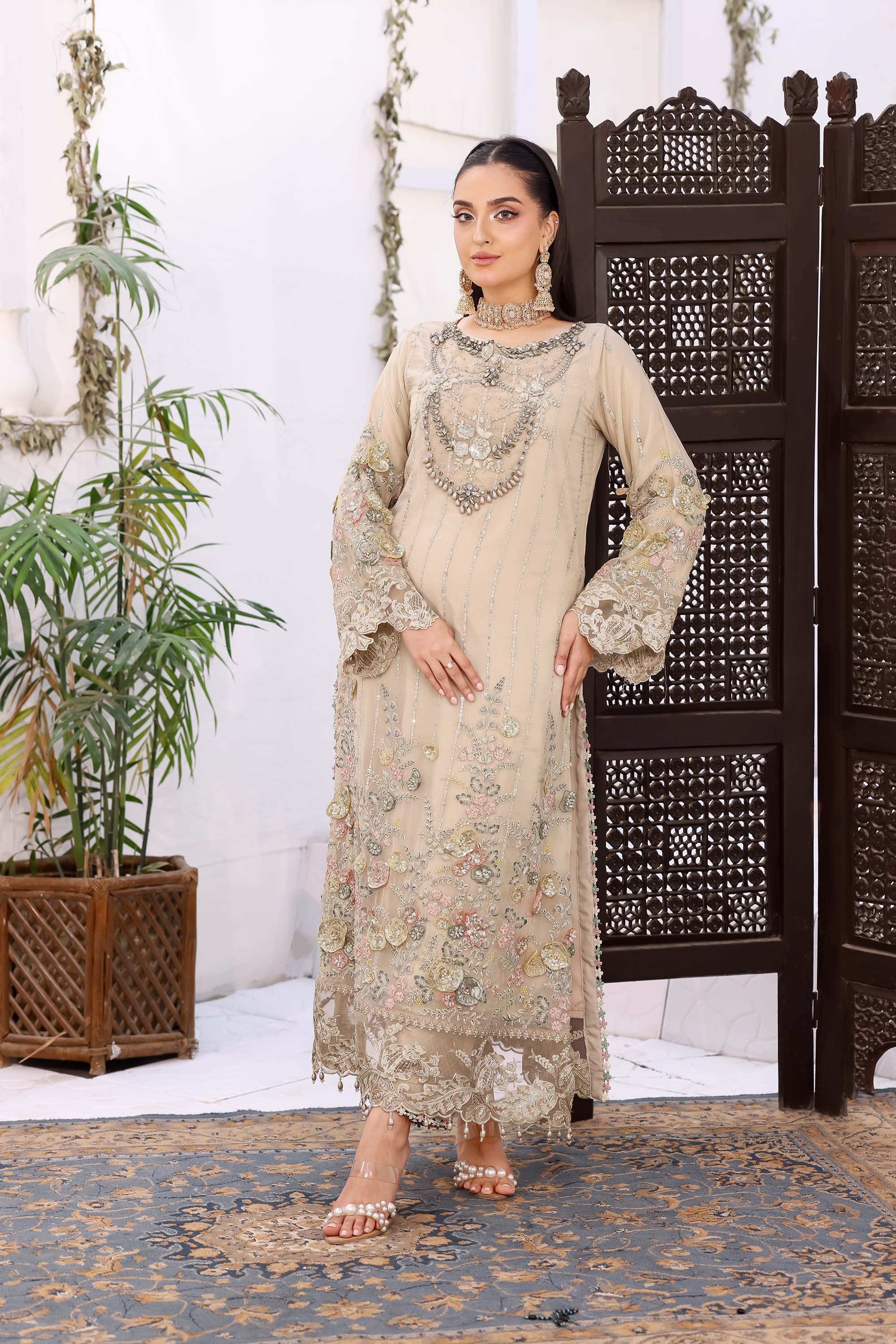 Sahoor Luxury Festive – Sandstone Gold