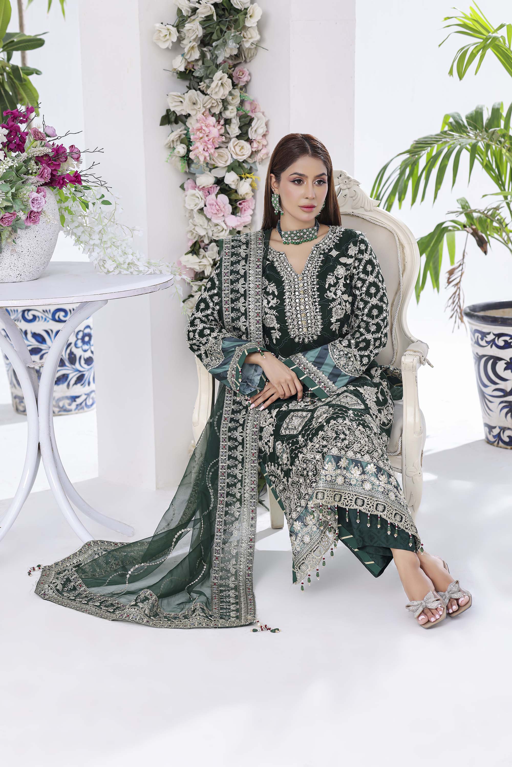 Tehani – Emerald Green Grace