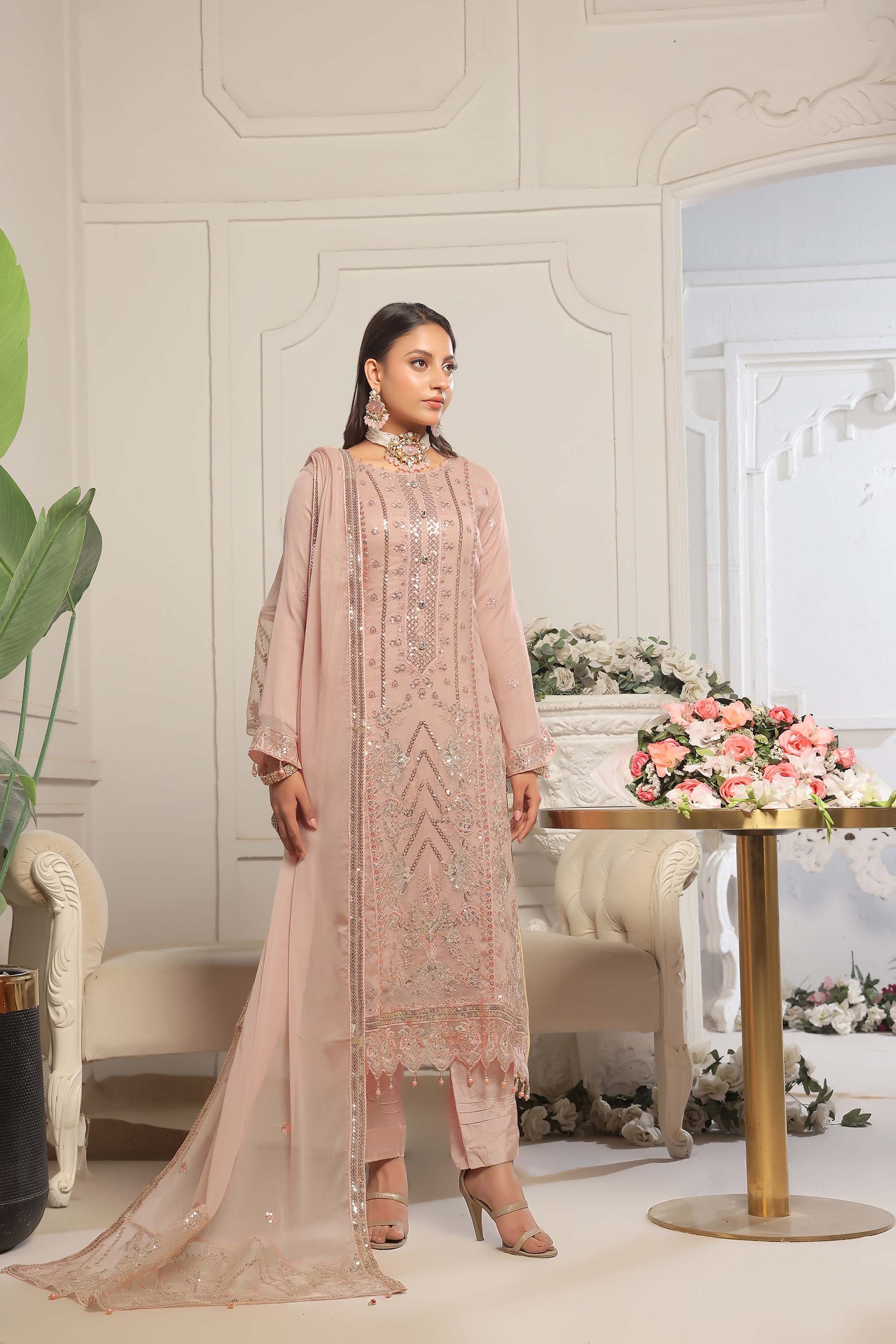 Sangeet – Dusty Rose Pink