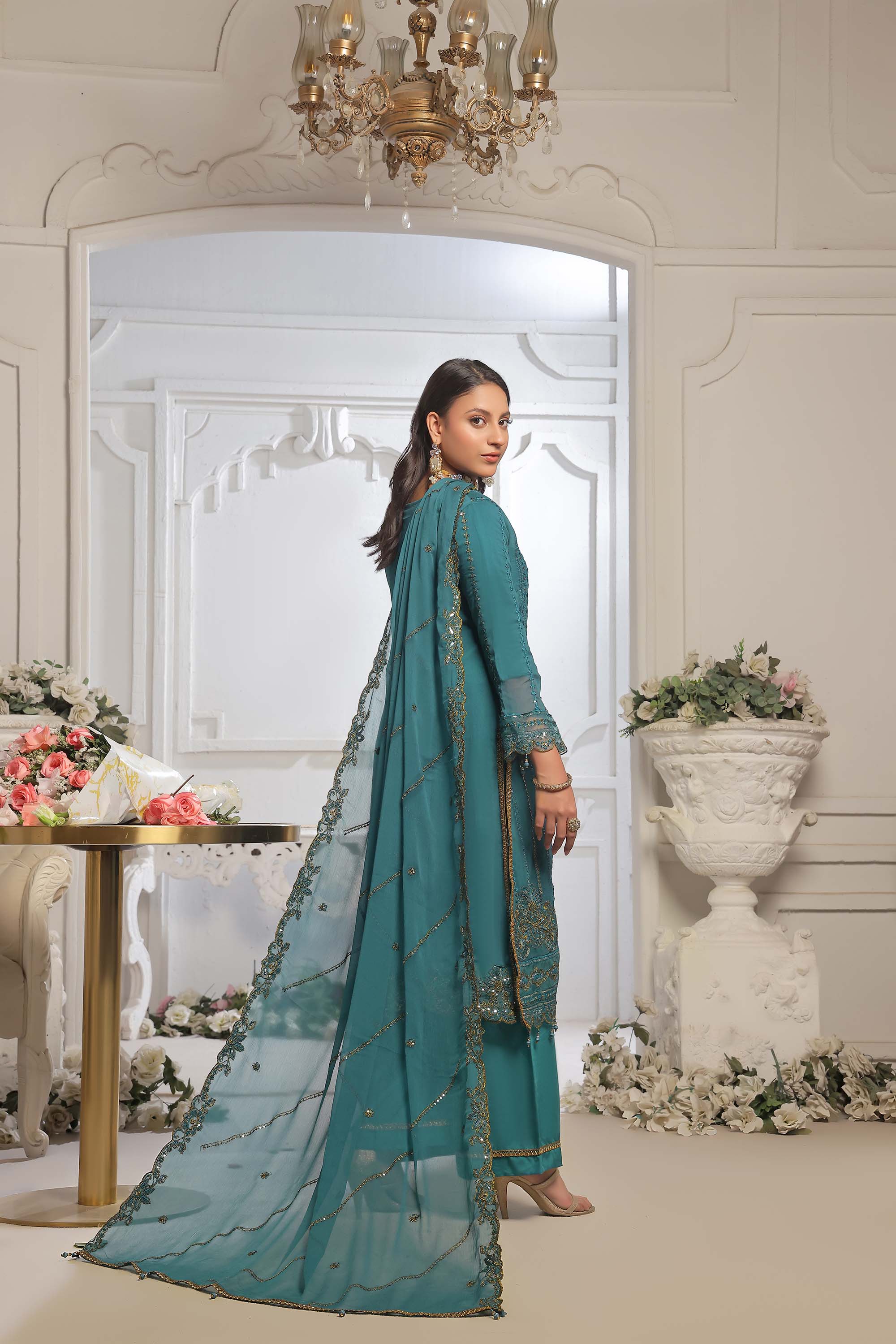 Sangeet – Teal Green