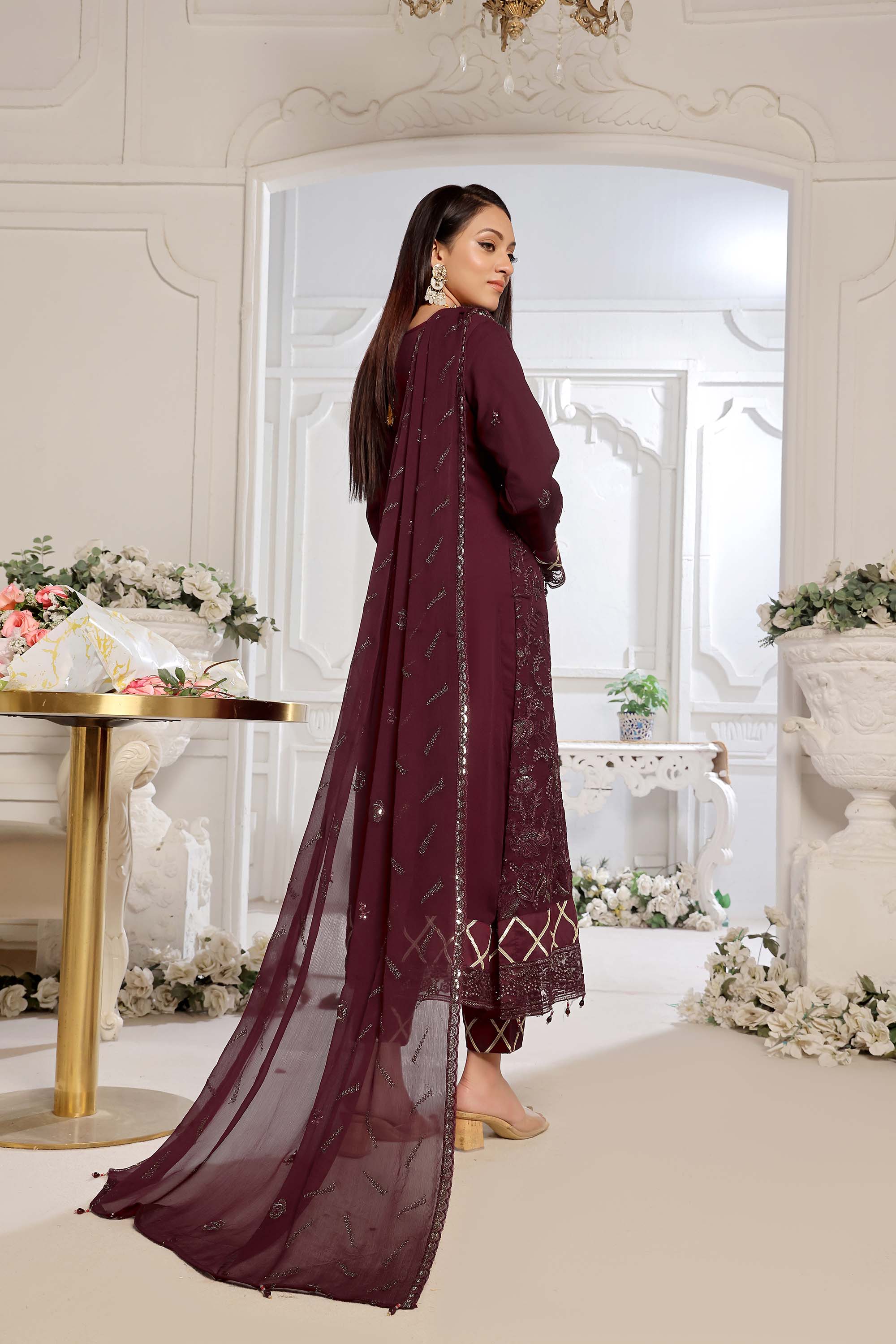Sangeet – Deep Maroon