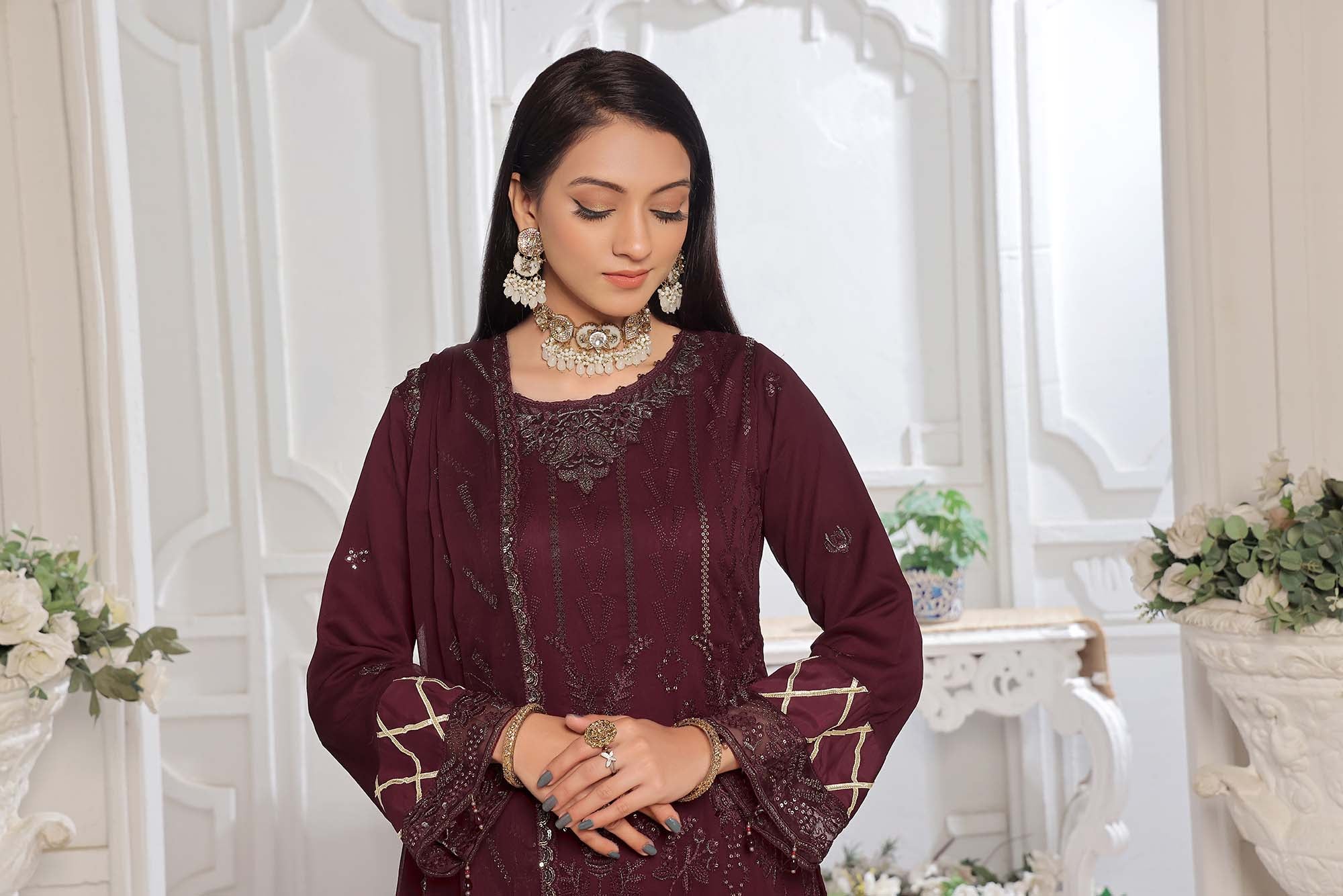 Sangeet – Deep Maroon