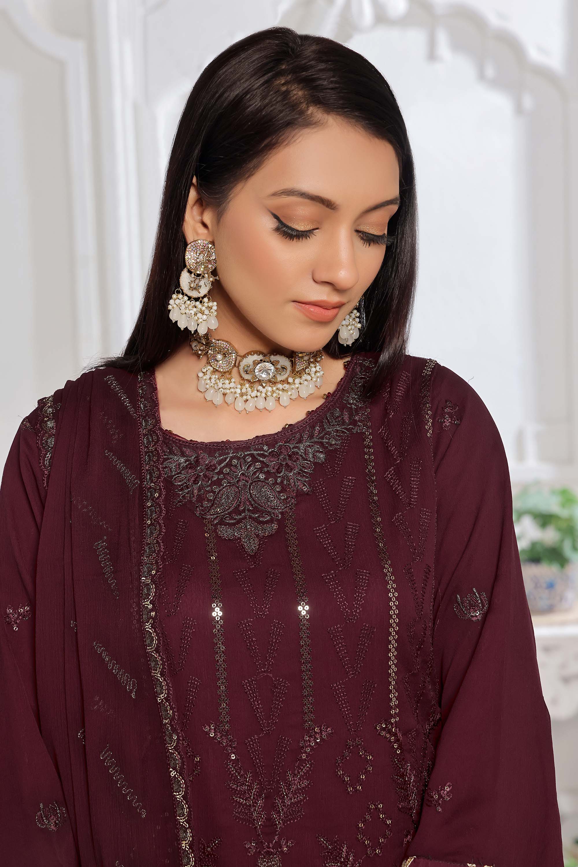 Sangeet – Deep Maroon